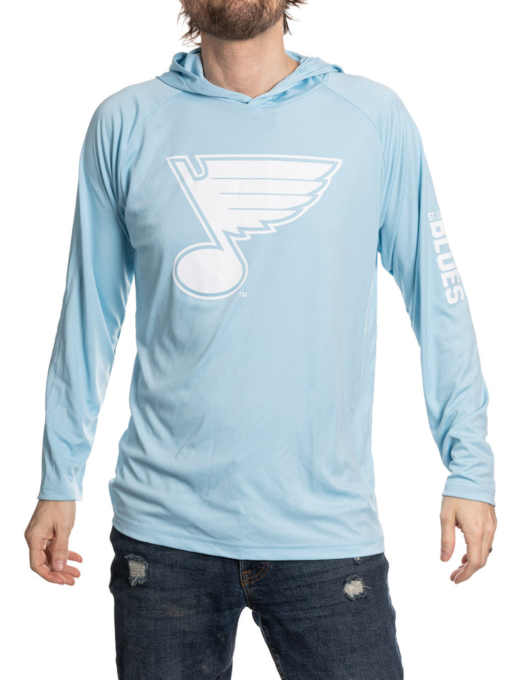 St. Louis Blues Hooded Rashguard with UV Protection