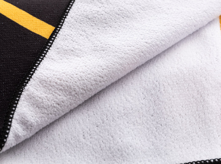 Boston Bruins Tie Dye effect Beach Towel (84" by 30")