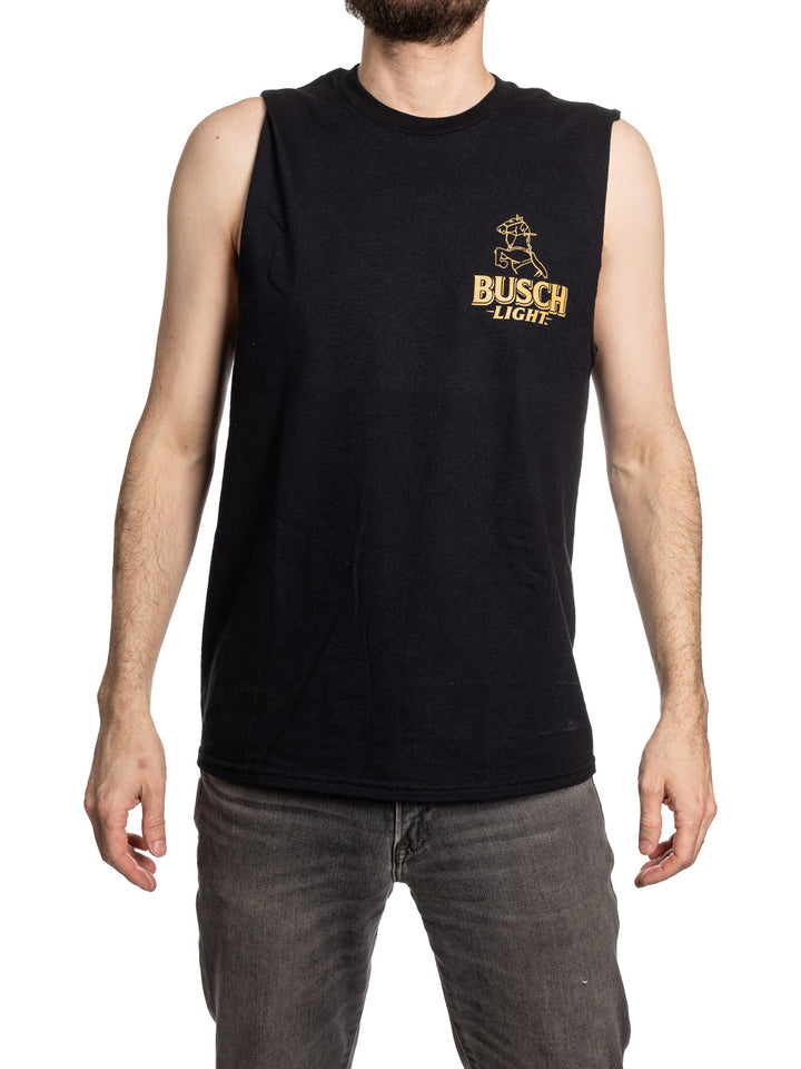 Official licensed Busch Light Rodeo sleeveless t-shirt