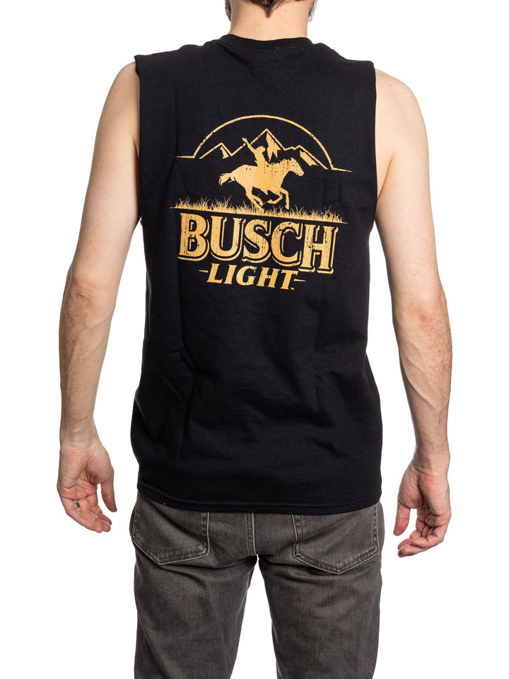 Official licensed Busch Light Rodeo sleeveless t-shirt