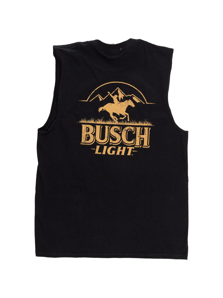 Official licensed Busch Light Rodeo sleeveless t-shirt