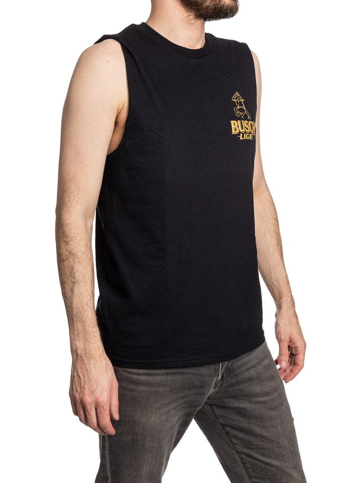 Official licensed Busch Light Rodeo sleeveless t-shirt