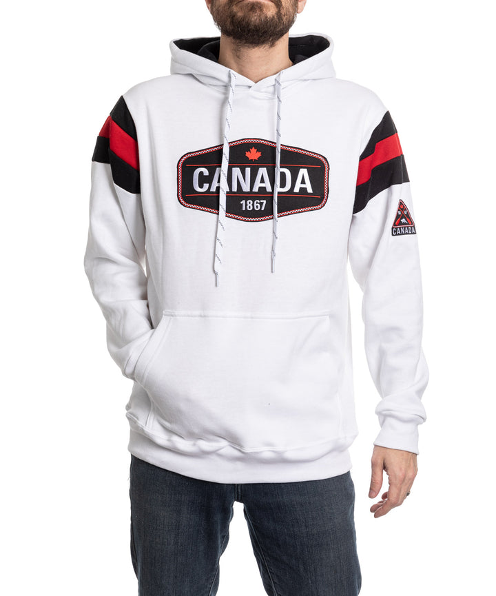 White Canada Hoodie