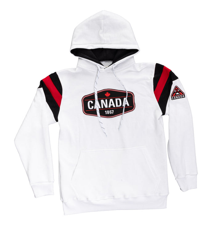 White Canada Hoodie