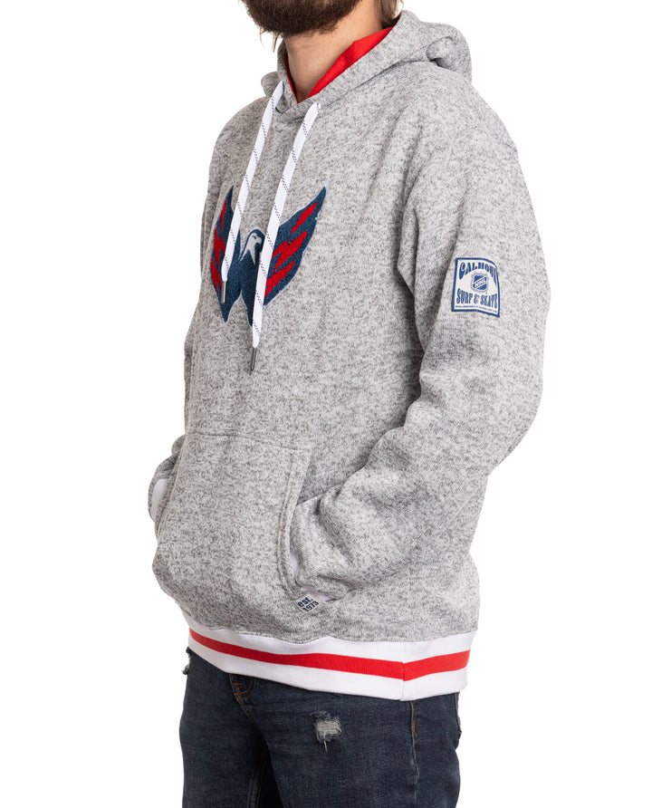 NHL Surf & Skate Washington Capitals "Muskoka Style" Striped Hoodie