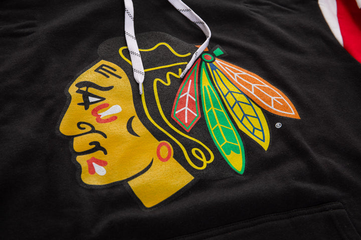 Chicago Blackhawks Varsity Retro Style Hoodie