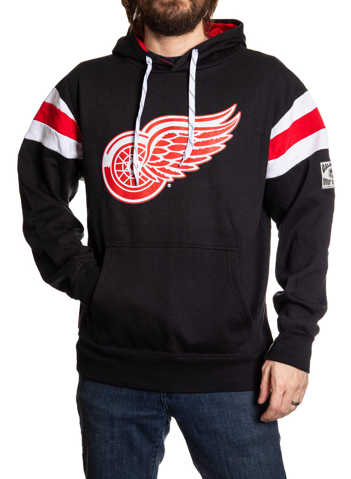 Detroit Red Wings Varsity Retro Style Hoodie