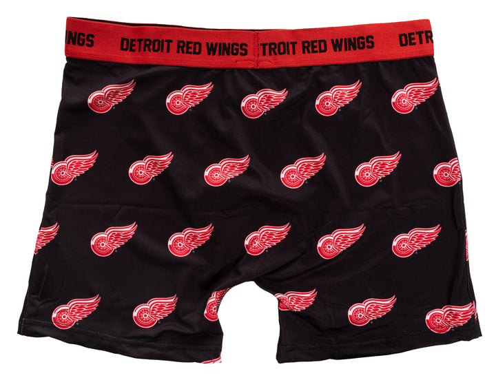 Official NHL Detroit Red Wings Boxer Briefs 2pk