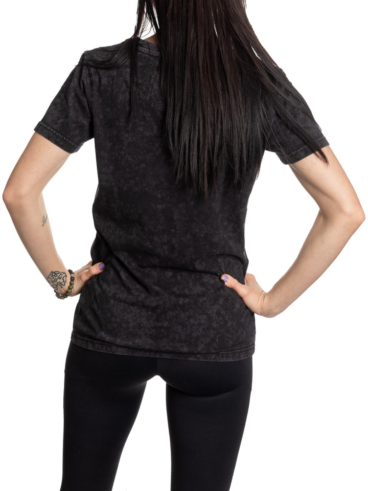 New Jersey Devils Women's Acid Wash T-Shirt