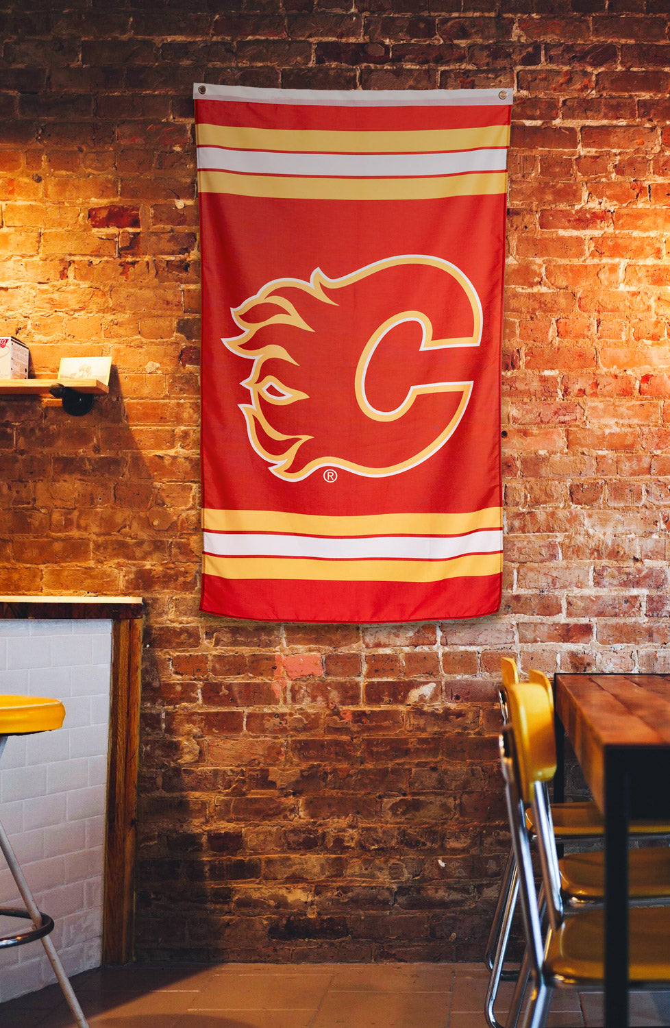 NHL Calgary Flames Ultimate Fan Wall Banner
