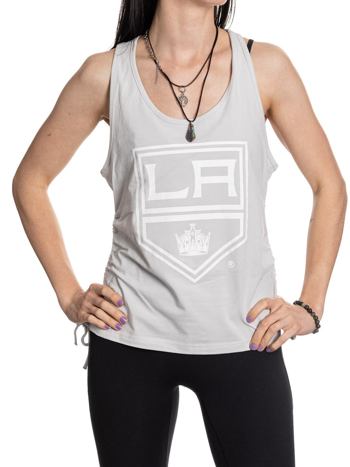 Los Angeles Kings Women's Adjustable Jersey Knit Tank Top