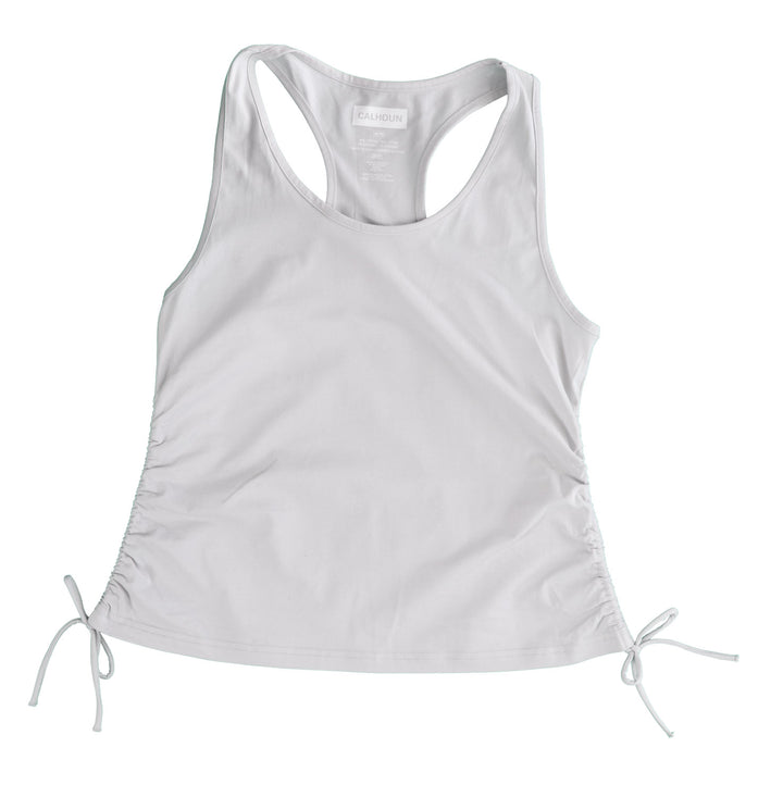 Ladies Active Tank in Light Grey
