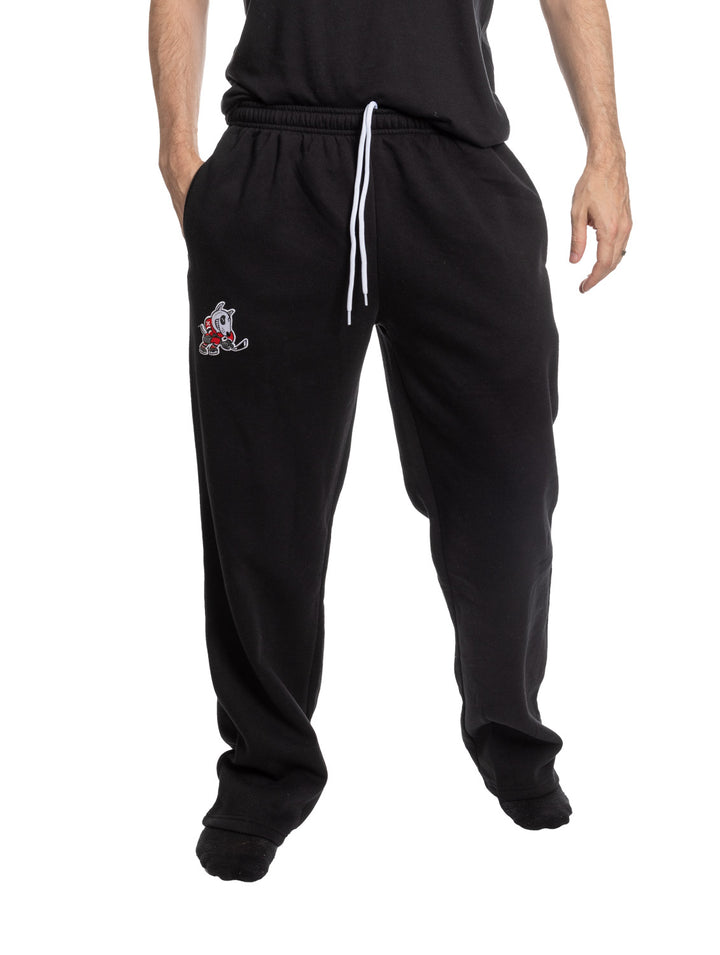 Niagara IceDogs Unisex Embroidered Logo Sweatpants