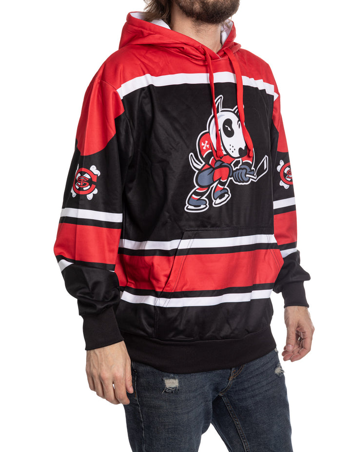 IceDogs Sublimated Hooded Sweatshirt