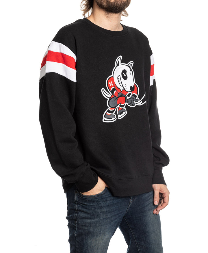 Niagara IceDogs Varsity Crewneck Sweatshirt