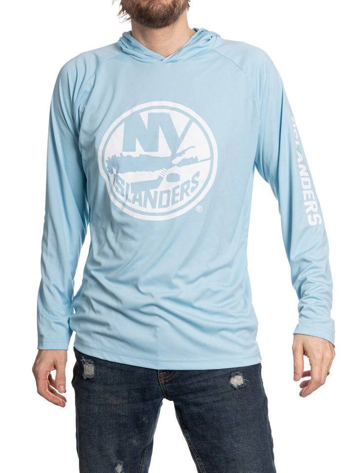 New York Islanders Hooded Rashguard with UV Protection