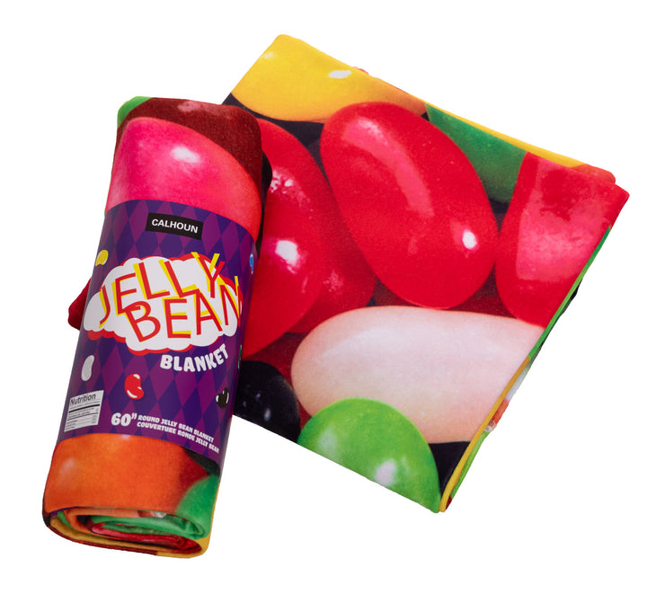 Realistic Jelly Bean Throw - Novelty Blanket