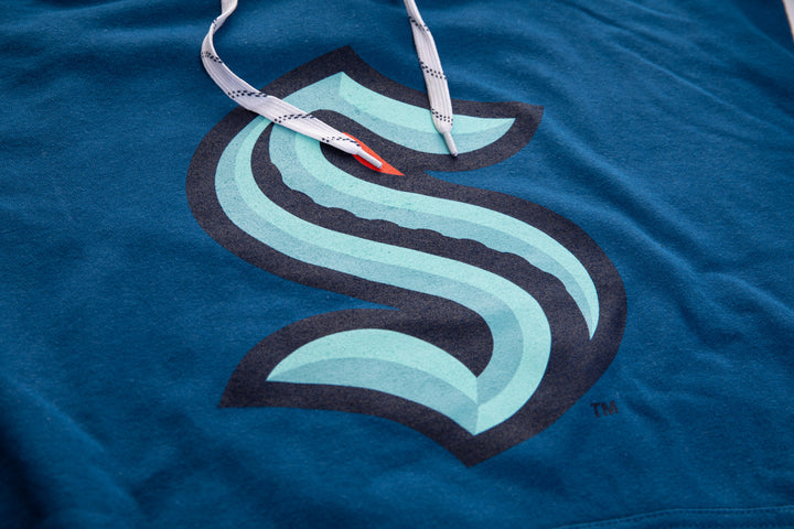 Seattle Kraken Varsity Retro Style Hoodie