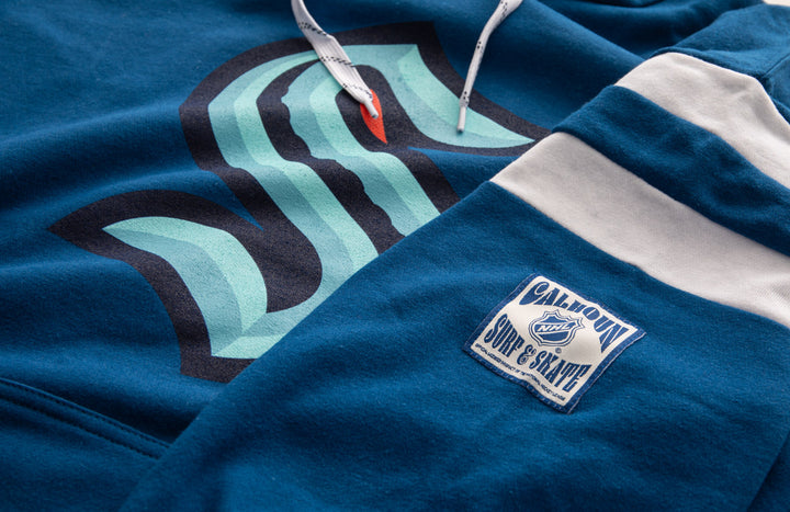Seattle Kraken Varsity Retro Style Hoodie