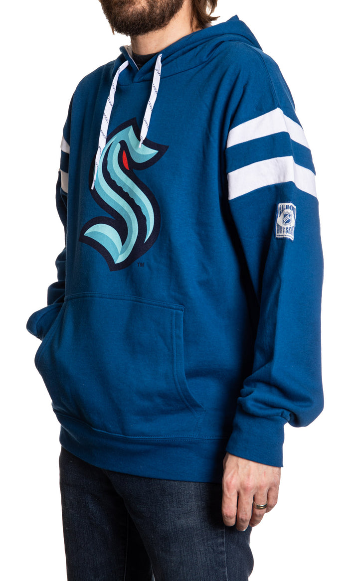 Seattle Kraken Varsity Retro Style Hoodie