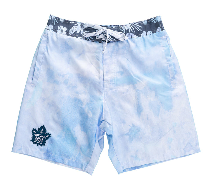 Toronto Maple Leafs Blue Watercolour Boardshorts for Men