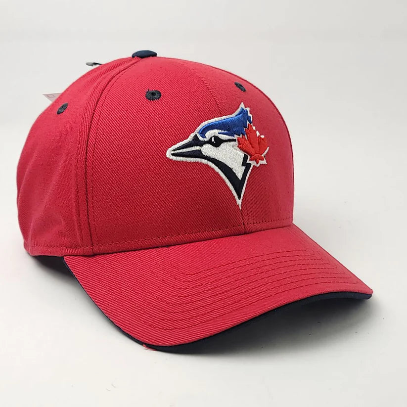 Officially Licensed Fan Favourite Patriotic Red Toronto Blue Jays Baseball Hat