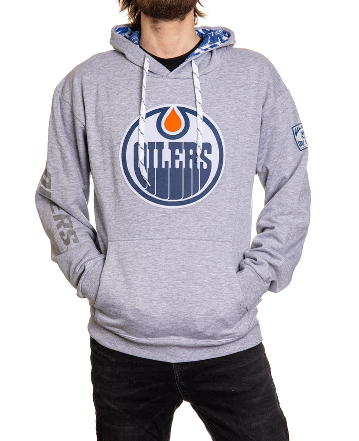 Calhoun Surf and Skate NHL Edmonton Oilers Palm hoodie