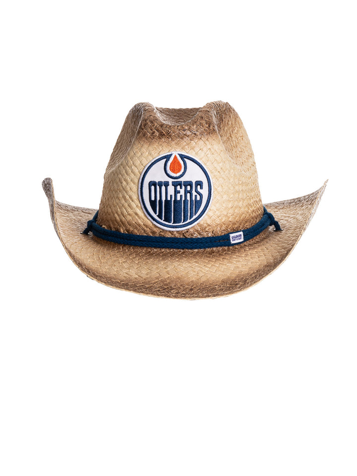 Officially Licensed NHL Edmonton Oilers Cowboy Hat