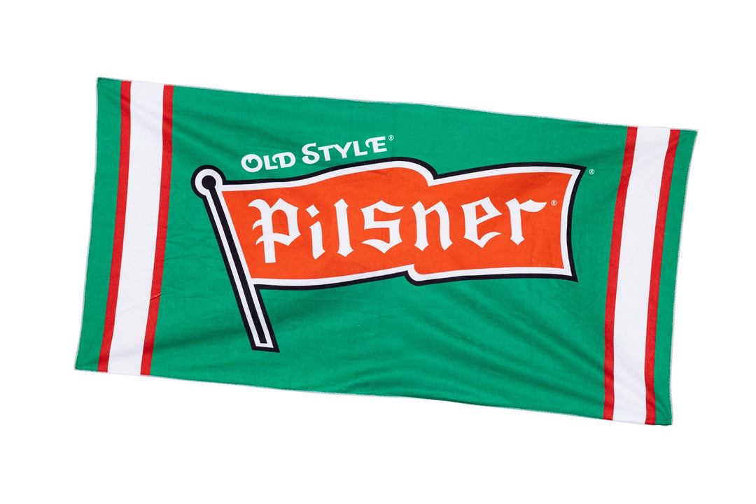 Old Style Pilsner Beach Towel
