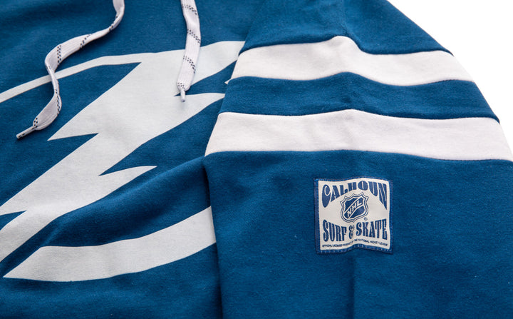 Tampa Bay Lightning Varsity Retro Style Hoodie