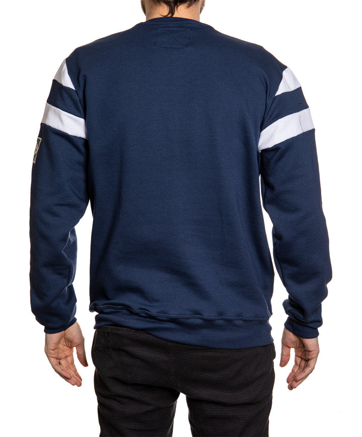 Toronto Maple Leafs Men's Varsity Retro Style Pullover Sweatshirt