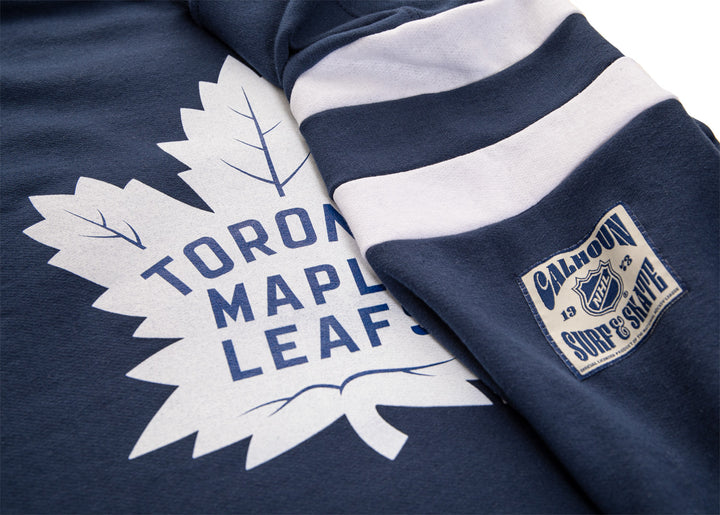 Toronto Maple Leafs Men's Varsity Retro Style Pullover Sweatshirt