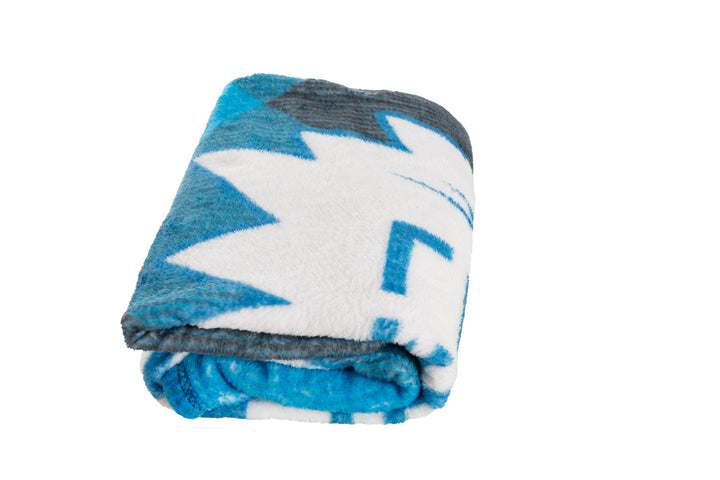 Toronto Maple Leafs NHL Ultra-Plush Flannel Plaid Throw Blanket (50" by 60")