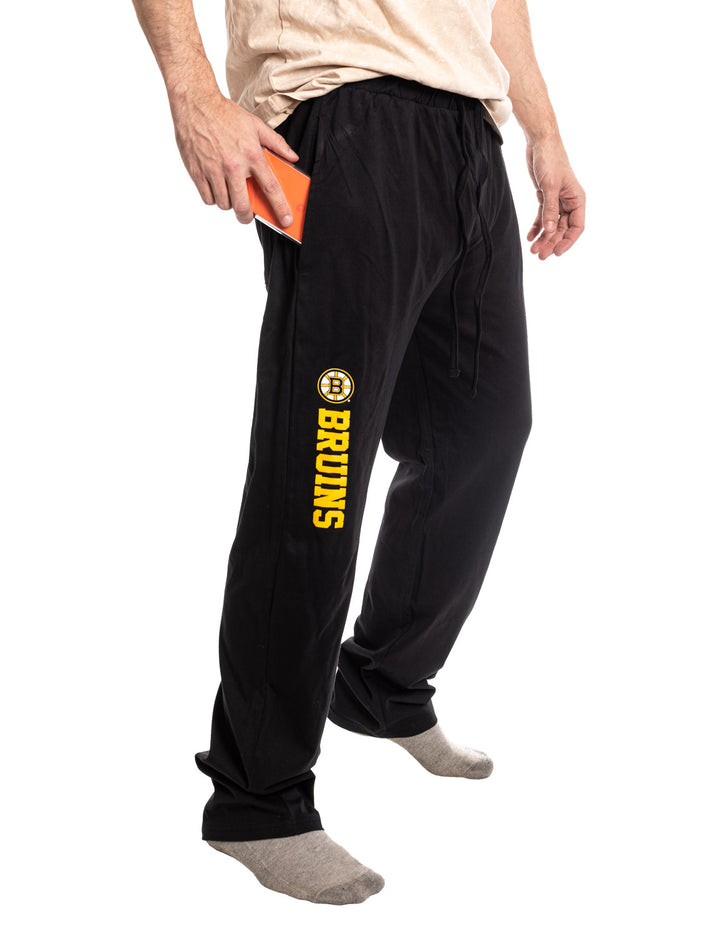 Boston Bruins Men's Cotton Jersey Pants