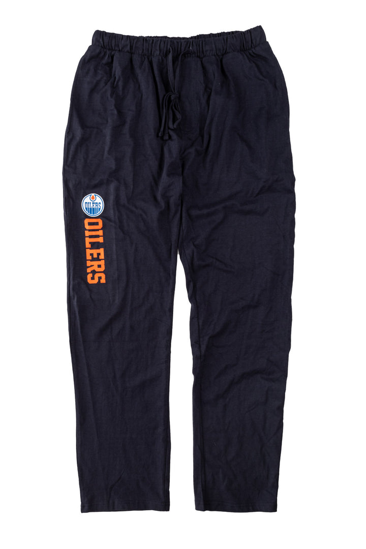 Edmonton Oilers Men's Cotton Jersey Pants