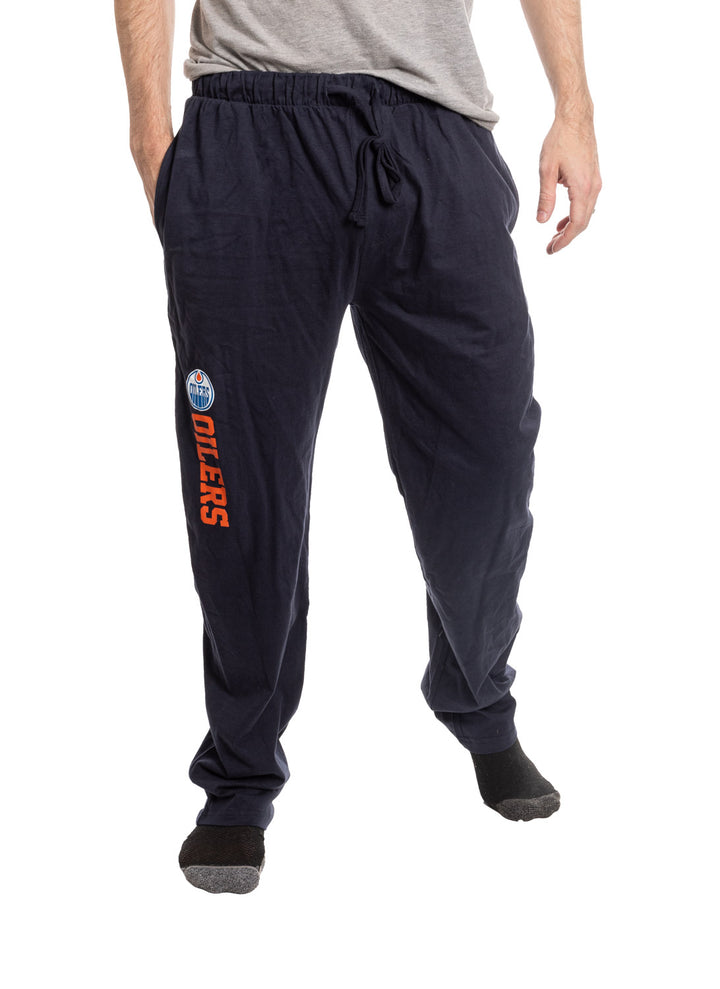 Edmonton Oilers Men's Cotton Jersey Pants