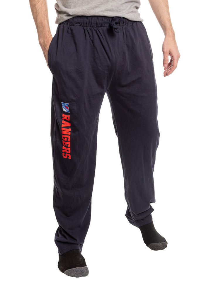 New York Rangers Men's Cotton Jersey Pants