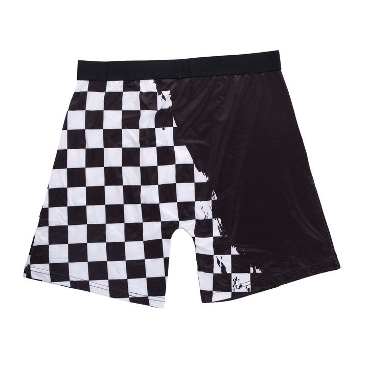 Licensed GM Corvette Checkered Print Boxer Briefs