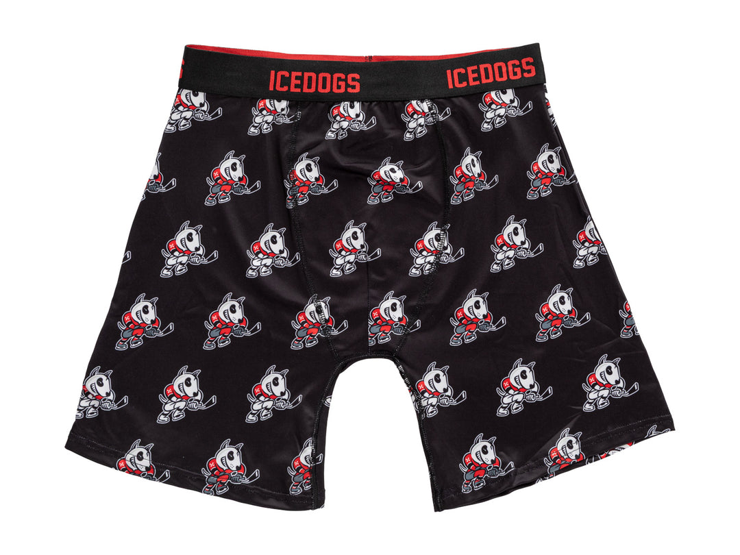Niagara IceDogs Bones Scatter print Boxer Briefs