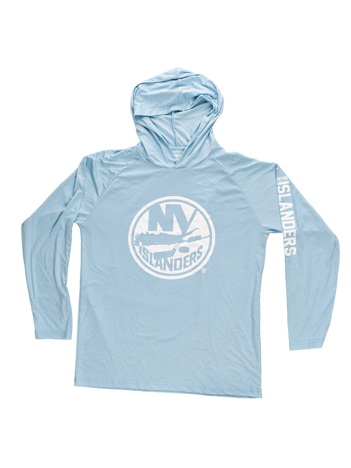 New York Islanders Hooded Rashguard with UV Protection