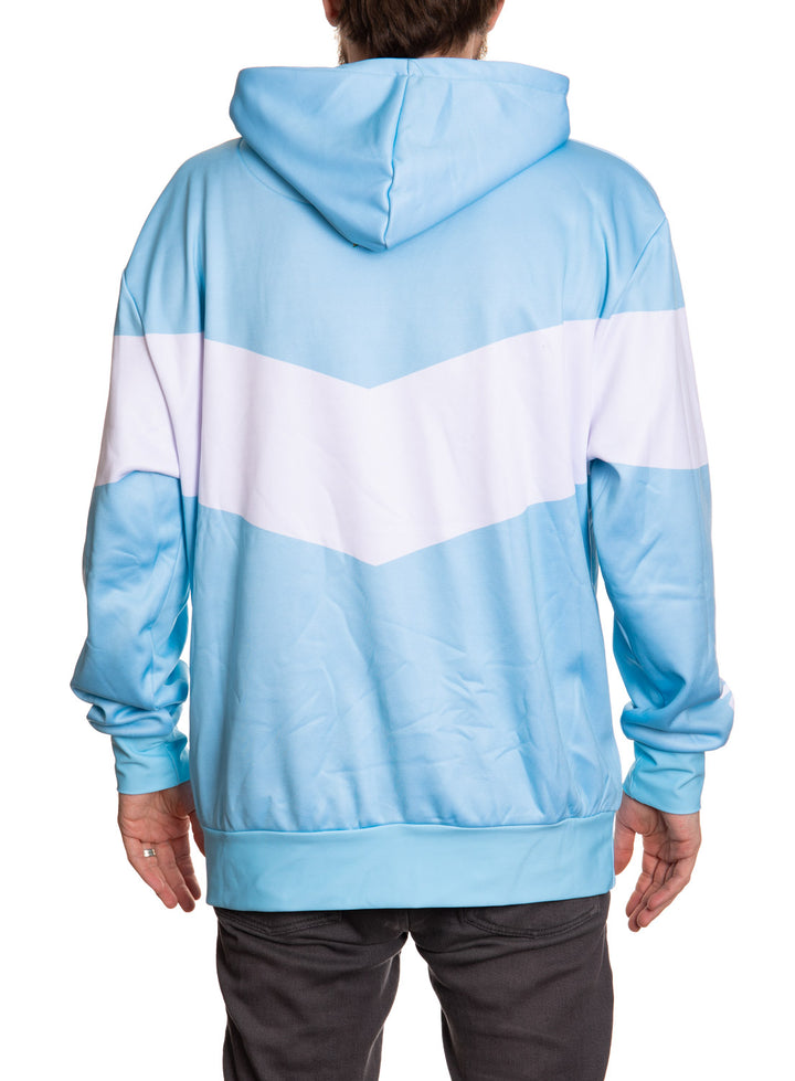 Argentina World Soccer Sublimated Hooded Sweatshirt