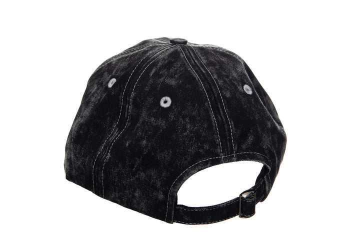 Corvette Distressed Acid Wash Hat Back View.