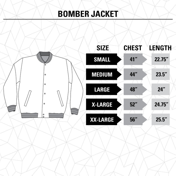 NASA Varsity Jacket Size Guide