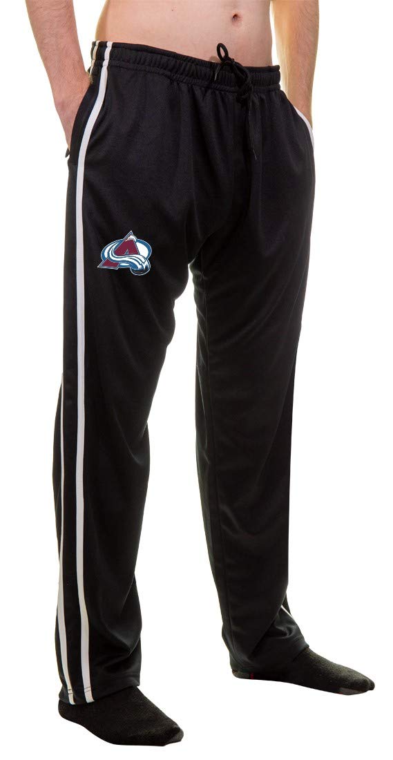 NHL Men's Striped Training Pant- Colorado Avalanche Pocket