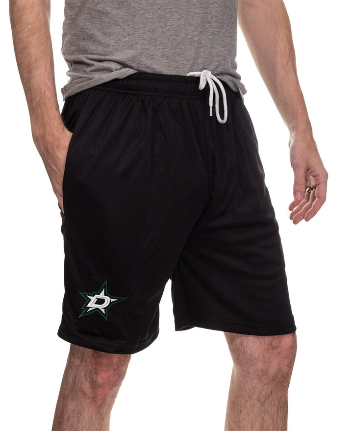NHL Mens Air Mesh Shorts- Dallas Stars