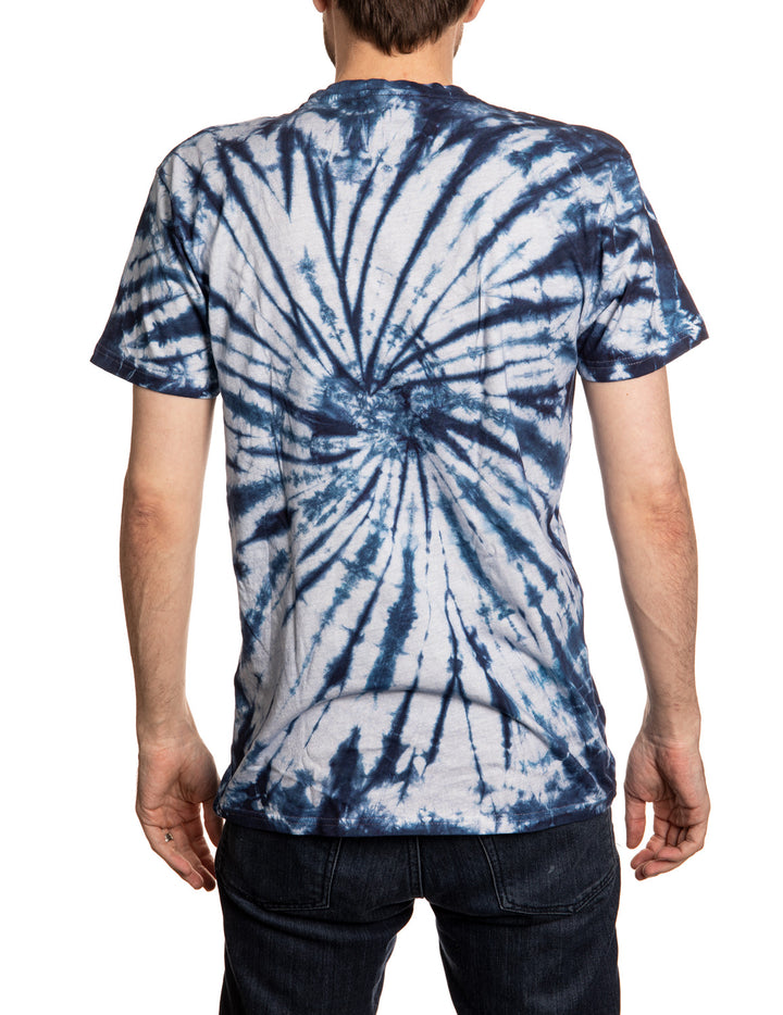Edmonton Oilers Spiral Tie Dye T-Shirt for Men