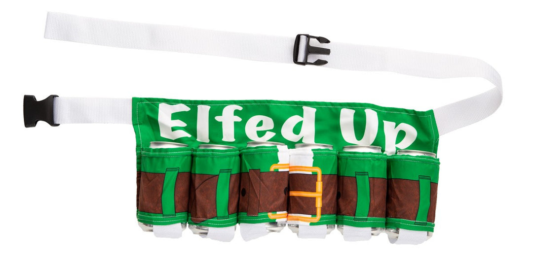 Elfed Up Beer Belt - Novelty Beverage Holder