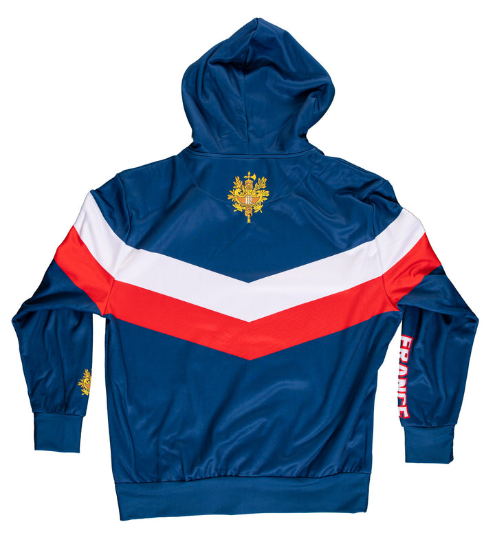 France World Soccer Sublimated Hooded Sweatshirt