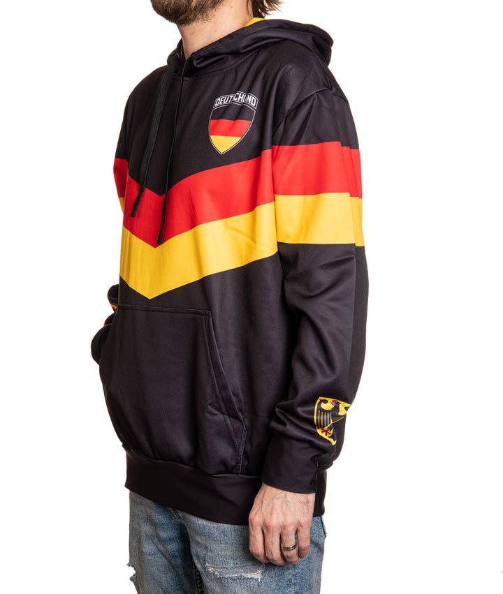 Germany World Soccer Sublimated Hooded Sweatshirt