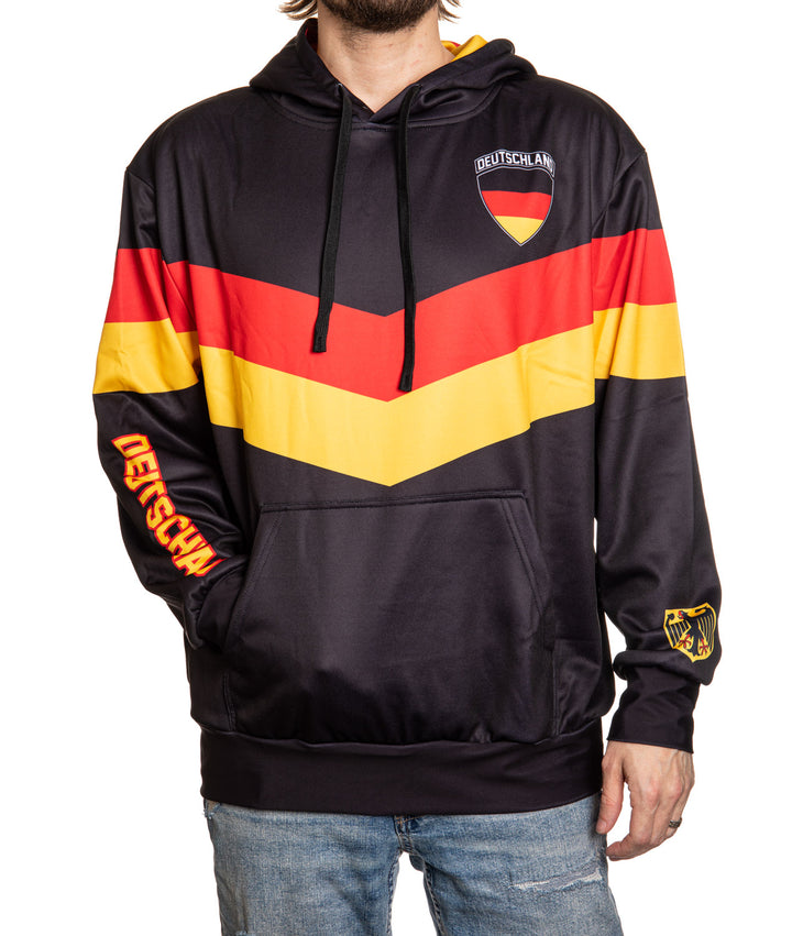 Germany World Soccer Sublimated Hooded Sweatshirt